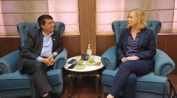 पूर्वाधार विकासमा सहयोग गर्न महासङ्घ अध्यक्ष ढकालको वित्त निगमलाई आग्रह